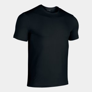 JOMA INDOOR GYM SHORT SLEEVE T-SHIRT BLACK