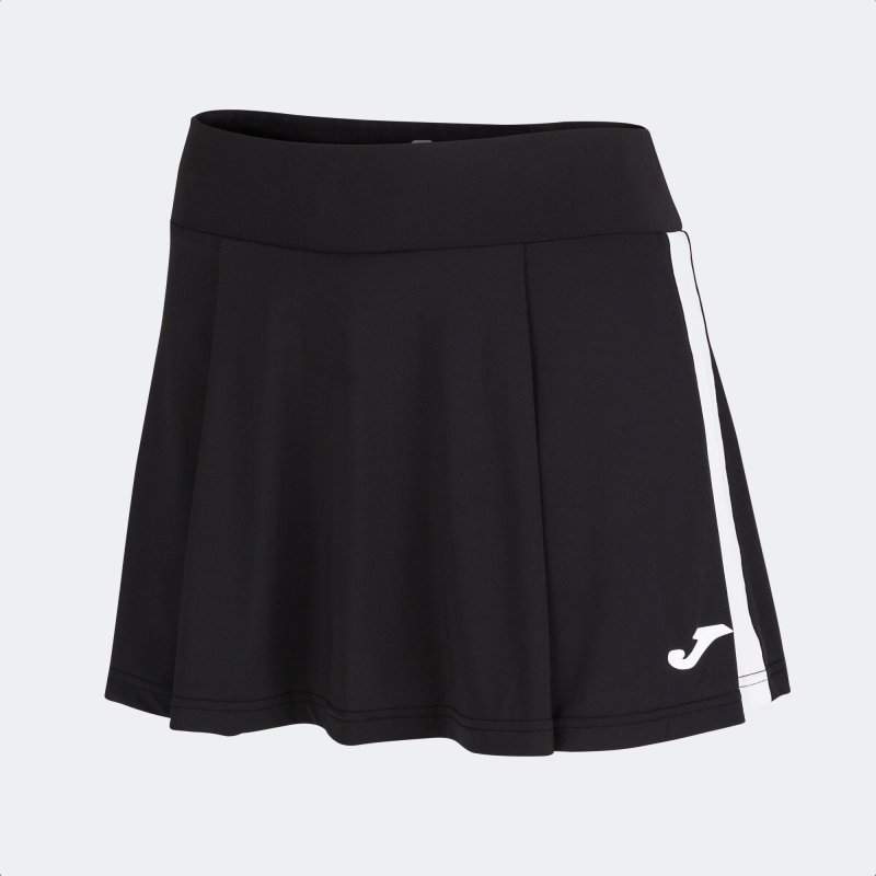 JOMA TORNEO SKIRT BLACK WHITE