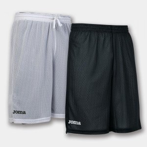 JOMA SHORT BASKET REVERSIBLE ROOKIE BLACK-WHITE
