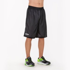 JOMA SHORT BASKET REVERSIBLE ROOKIE BLACK-WHITE