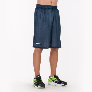 JOMA SHORT BASKET REVERSIBLE ROOKIE NAVY-WHITE