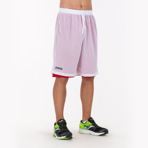 JOMA SHORT BASKET REVERSIBLE ROOKIE RED-WHITE