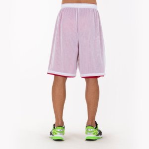 JOMA SHORT BASKET REVERSIBLE ROOKIE RED-WHITE