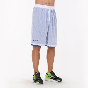 JOMA SHORT BASKET REVERSIBLE ROOKIE ROYAL-WHITE
