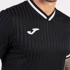 JOMA TOLETUM III SHORT SLEEVE T-SHIRT BLACK