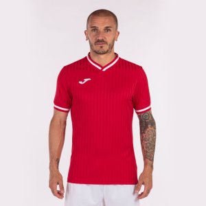 JOMA TOLETUM III SHORT SLEEVE T-SHIRT RED