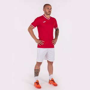 JOMA TOLETUM III SHORT SLEEVE T-SHIRT RED