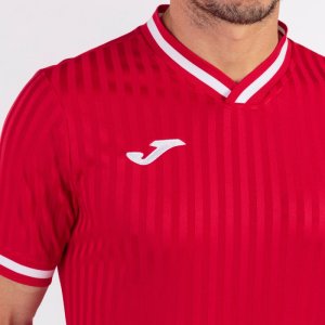 JOMA TOLETUM III SHORT SLEEVE T-SHIRT RED