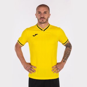 JOMA TOLETUM III SHORT SLEEVE T-SHIRT YELLOW