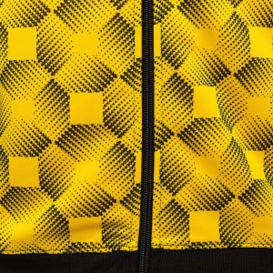 JOMA SUPERNOVA III ZIP-UP HOODIE BLACK YELLOW