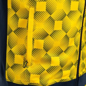 JOMA SUPERNOVA III ZIP-UP HOODIE NAVY YELLOW