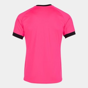 JOMA SUPERNOVA III SHORT SLEEVE T-SHIRT FLUOR PINK BLACK