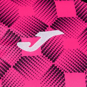 JOMA SUPERNOVA III SHORT SLEEVE T-SHIRT FLUOR PINK BLACK