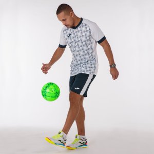 JOMA SUPERNOVA III SHORT SLEEVE T-SHIRT WHITE NAVY