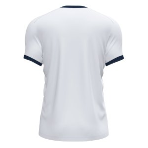 JOMA SUPERNOVA III SHORT SLEEVE T-SHIRT WHITE NAVY