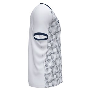 JOMA SUPERNOVA III SHORT SLEEVE T-SHIRT WHITE NAVY