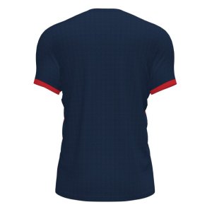 JOMA SUPERNOVA III SHORT SLEEVE T-SHIRT NAVY RED