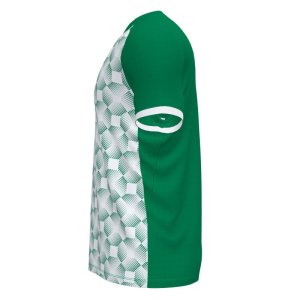 JOMA SUPERNOVA III SHORT SLEEVE T-SHIRT GREEN WHITE