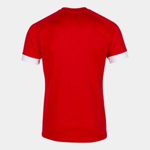 JOMA SUPERNOVA III SHORT SLEEVE T-SHIRT RED WHITE