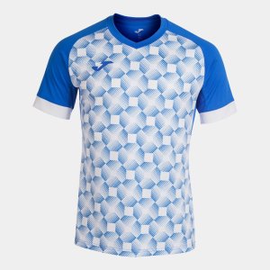 JOMA SUPERNOVA III SHORT SLEEVE T-SHIRT ROYAL WHITE