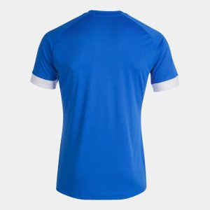 JOMA SUPERNOVA III SHORT SLEEVE T-SHIRT ROYAL WHITE
