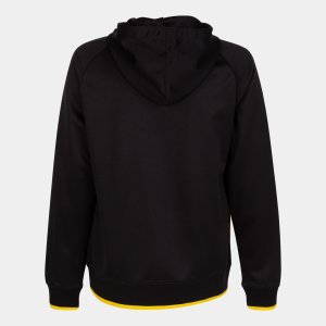 JOMA SUPERNOVA III ZIP-UP HOODIE BLACK YELLOW
