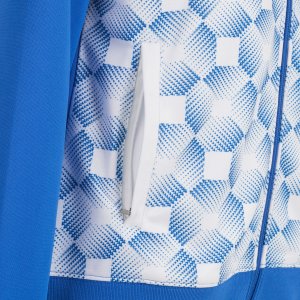 JOMA SUPERNOVA III ZIP-UP HOODIE ROYAL WHITE