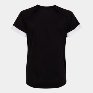 JOMA SUPERNOVA III SHORT SLEEVE T-SHIRT BLACK WHITE