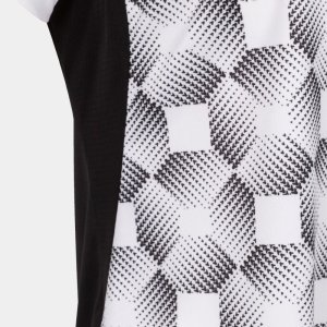 JOMA SUPERNOVA III SHORT SLEEVE T-SHIRT BLACK WHITE