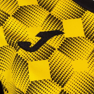 JOMA SUPERNOVA III SHORT SLEEVE T-SHIRT BLACK YELLOW