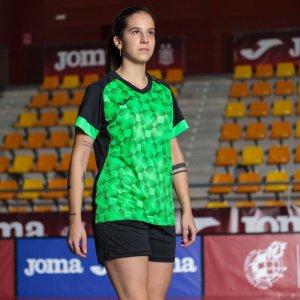 JOMA SUPERNOVA III SHORT SLEEVE T-SHIRT BLACK FLUOR GREEN