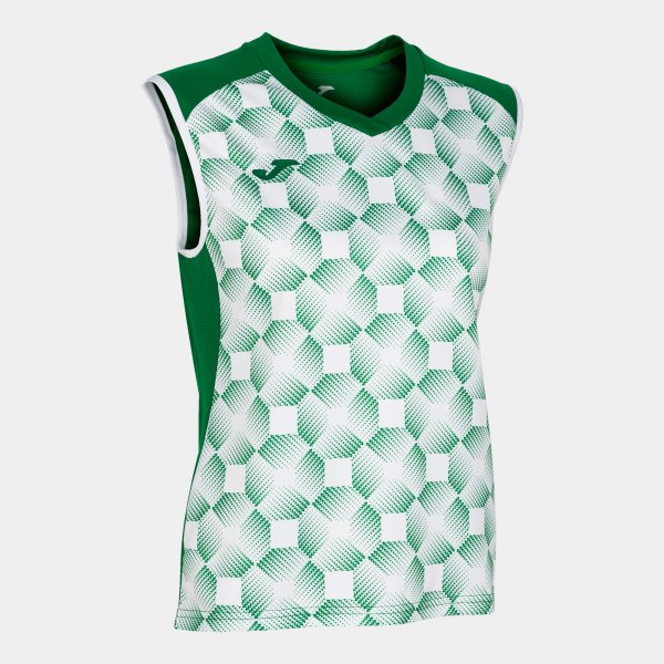 JOMA SUPERNOVA III SLEEVELESS SHIRT GREEN WHITE