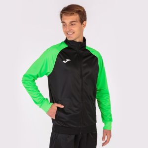 JOMA ACADEMY IV TRACKSUIT BLACK FLUOR GREEN