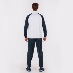 JOMA ACADEMY IV TRACKSUIT WHITE NAVY