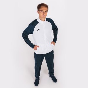 JOMA ACADEMY IV TRACKSUIT WHITE NAVY