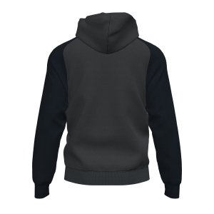 JOMA ACADEMY IV ZIP-UP HOODIE ANTHRACITE BLACK
