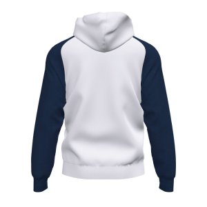JOMA ACADEMY IV ZIP-UP HOODIE WHITE NAVY