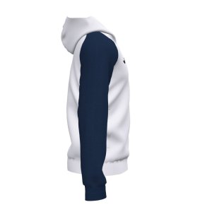 JOMA ACADEMY IV ZIP-UP HOODIE WHITE NAVY