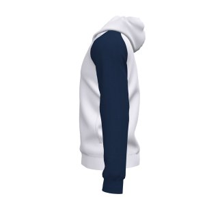 JOMA ACADEMY IV ZIP-UP HOODIE WHITE NAVY