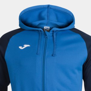 JOMA ACADEMY IV ZIP-UP HOODIE ROYAL NAVY
