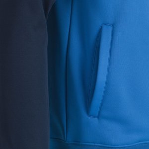 JOMA ACADEMY IV ZIP-UP HOODIE ROYAL NAVY