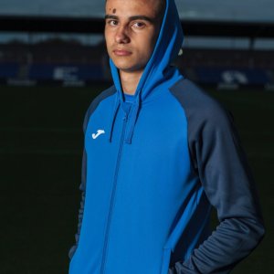 JOMA ACADEMY IV ZIP-UP HOODIE ROYAL NAVY