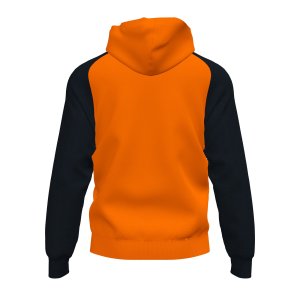 JOMA ACADEMY IV ZIP-UP HOODIE ORANGE BLACK