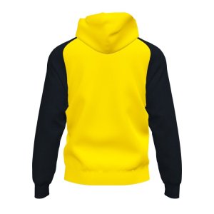JOMA ACADEMY IV ZIP-UP HOODIE YELLOW BLACK