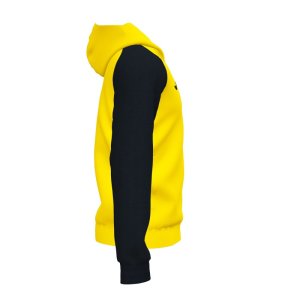 JOMA ACADEMY IV ZIP-UP HOODIE YELLOW BLACK