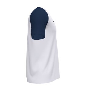 JOMA ACADEMY IV SHORT SLEEVE T-SHIRT WHITE NAVY