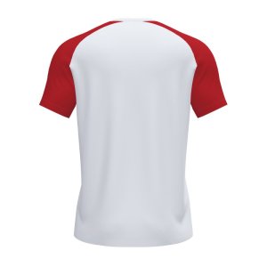JOMA ACADEMY IV SHORT SLEEVE T-SHIRT WHITE RED
