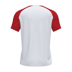 JOMA ACADEMY IV SHORT SLEEVE T-SHIRT WHITE RED