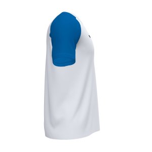 JOMA ACADEMY IV SHORT SLEEVE T-SHIRT WHITE ROYAL