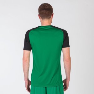 JOMA ACADEMY IV SHORT SLEEVE T-SHIRT GREEN BLACK